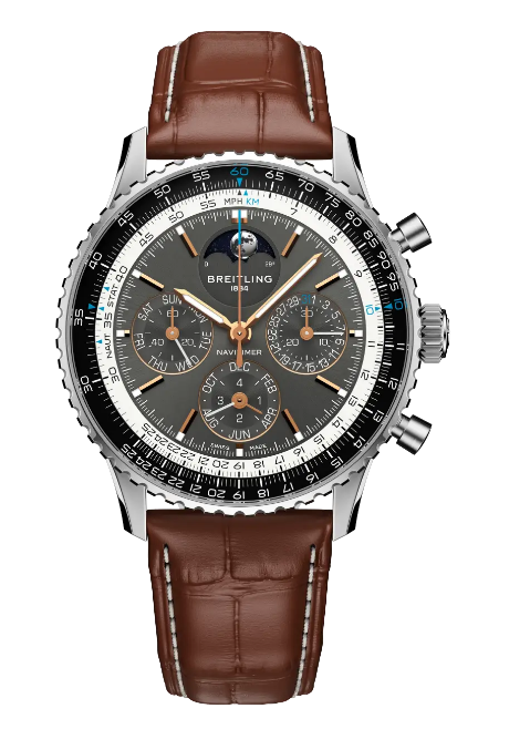 (image for) Breitling Navitimer B19 Chronograph 43 Perpetual Calendar Replica Watch PB1921251B1P1